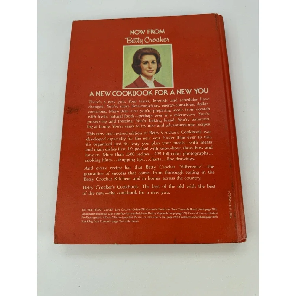 Betty Crocker's Cookbook Second Printing 1979 New And Revised Edition Hardcover